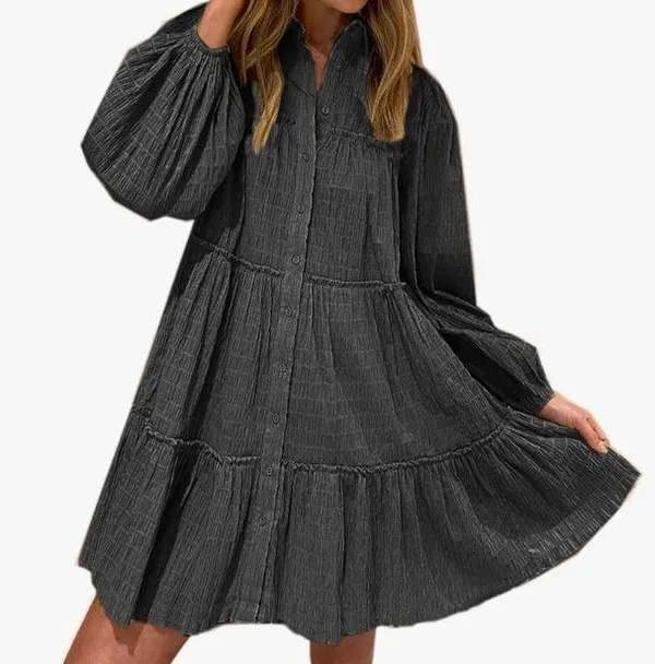 Amazon Black Sundress Tunic - Image 2