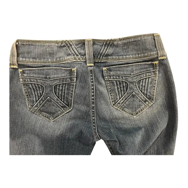 Sang Real by Miss Me Stylish Blue Boot Cut Jeans for Women size 30 EUC - Image 10