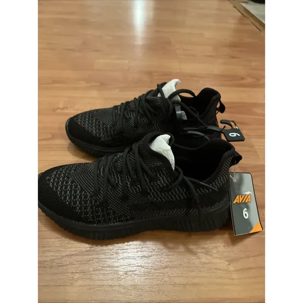Avia Women's Memory Foam Athletic Sneakers Shoes Lightweight Black Gray - Image 15