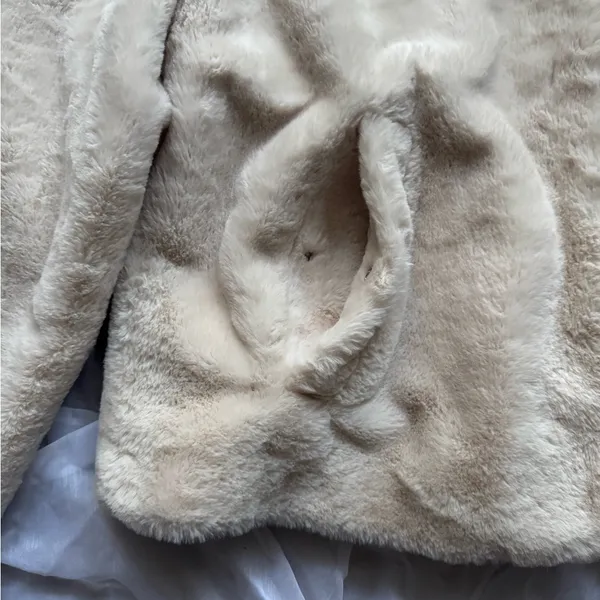 Zara TRF Collection Outerwear Faux Fur Plush Jacket - Image 6