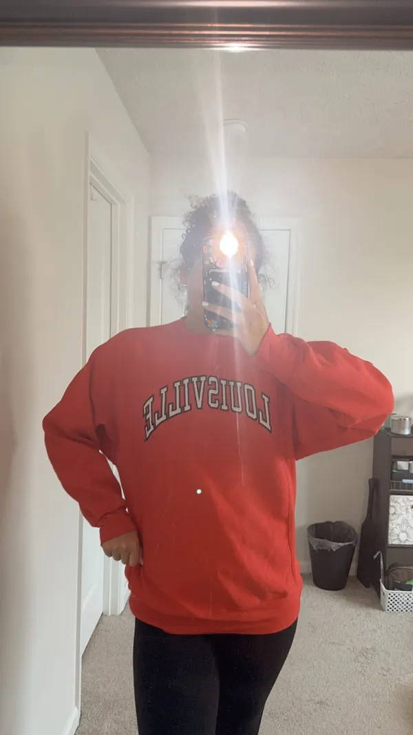 Steve & Barry's Vintage University of Louisville Crewneck - Image 2