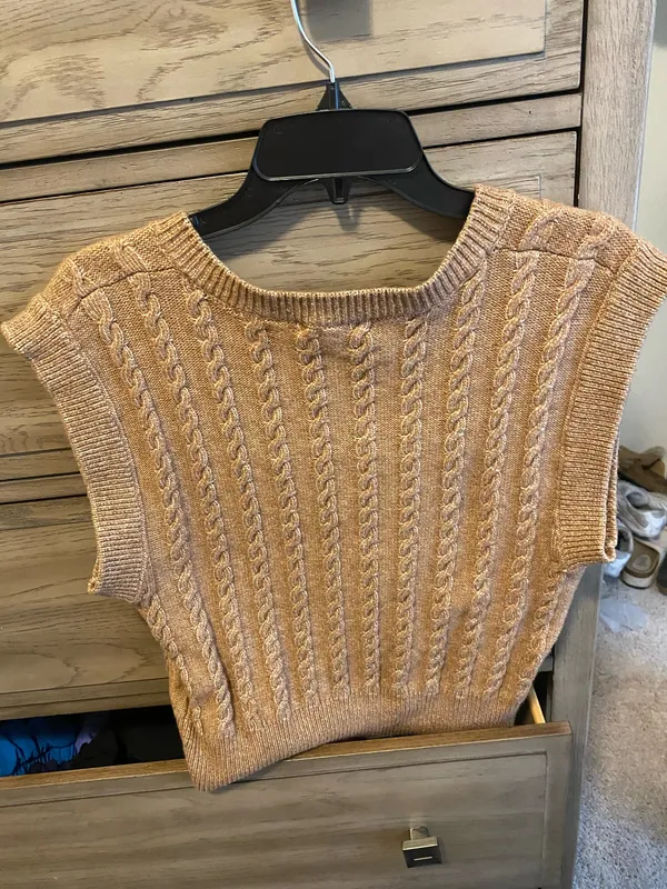 Brown Vest H&M  - Image 2