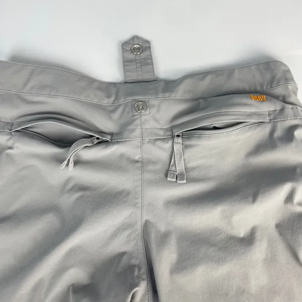 Lucy Capri Pants Athletic‎ Stretch Nylon Gray Women Size XS Cropped Pockets - Image 10