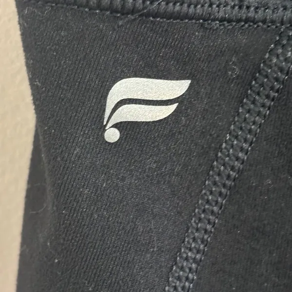 Fabletics PowerHold High Waisted Compression Leggings Black 7/8 Length Womens - Image 5