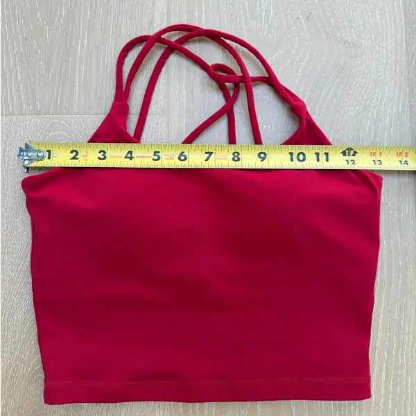 Elite Eleven Tank Top Aura Thin Strap Size S Red - Image 5