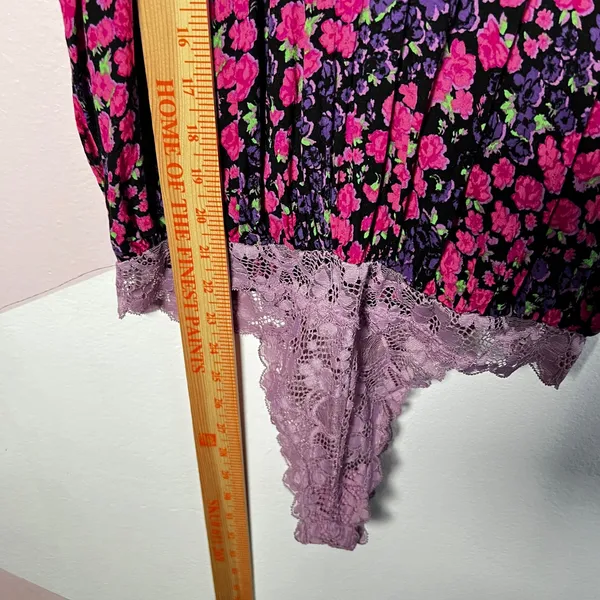 Intimately‎ Free People Bodysuit Womens Small Retro 80s Inspired Festival Boho - Image 6