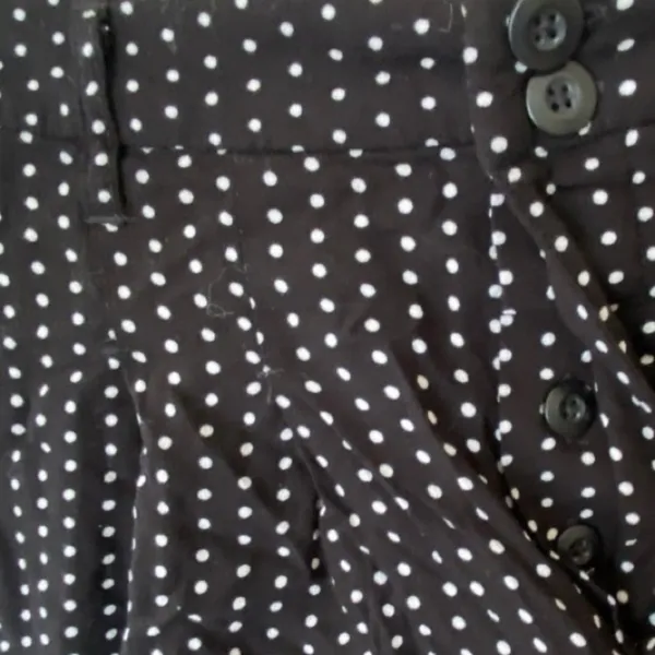 Free People Black Polka Dot Shorts‎ nwt - Image 3