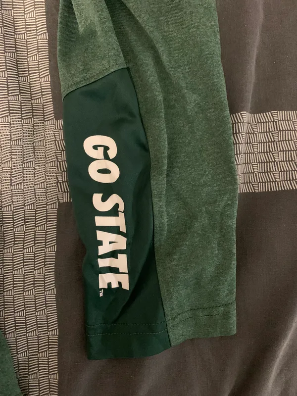 Michigan State Long Sleeve Green - Image 2