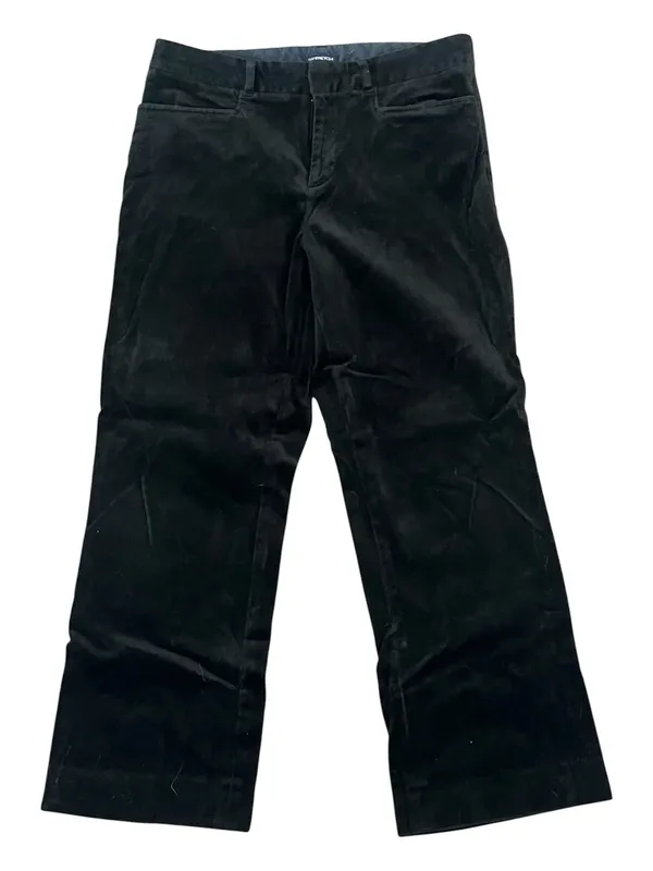 GAP | Women’s Black Velvet Pants sz 6A - Image 2