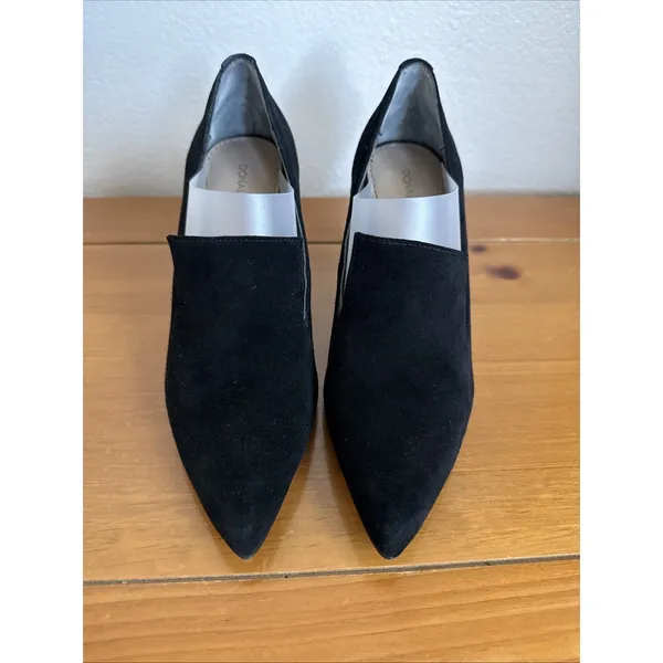 Donald Pliner Louisa Black Suede Pumps Women's‎ Shoes Size 6.5 - Image 5
