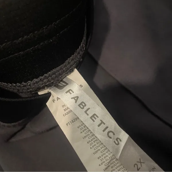 Fabletics Charcoal Athletic Pants - Image 2