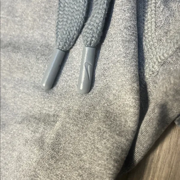 Nike Heather Gray High-Neck Long Sleeve - Image 4