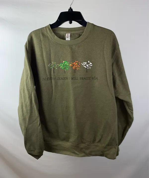 Faith Crewneck Green Size L - Image 6