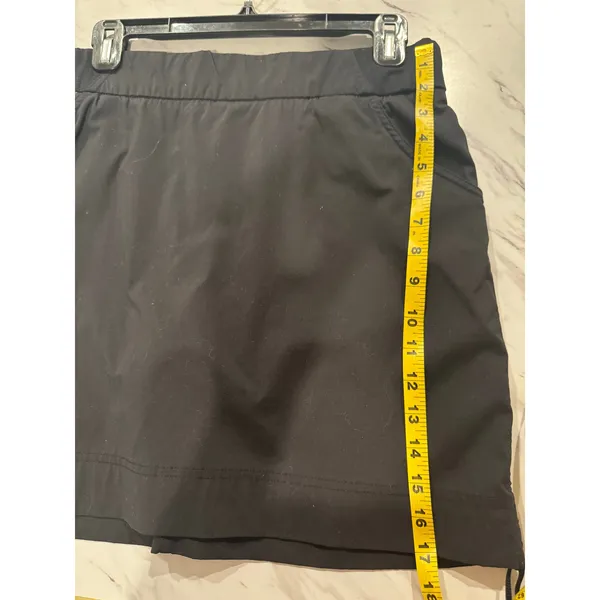 Columbia Women’s Skort‎ Large Black Hiking Skirt Active Outdoor Stretch Pockets - Image 5