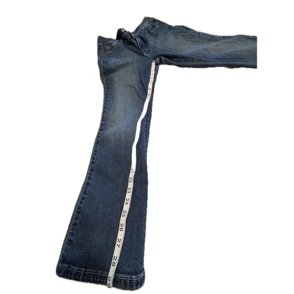 Levi’s 515 Boot Cut Jeans Womens 8 Medium Wash Denim Classic Fit Stretch 29/30 - Image 3