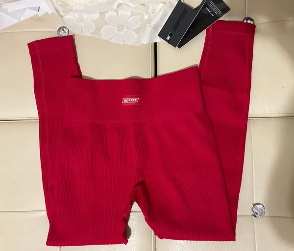 Bo and Tee Ribbed Leggings - Image 2