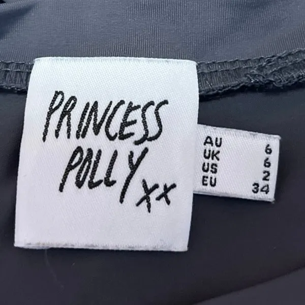 Princess Polly Arnim Gray Crewneck Long Sleeve Slim Pullover Tee T-shirt Top 2 - Image 10