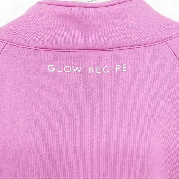 Glow‎ Recipe 1/2 Zip Sweatshirt L Pink - Image 5