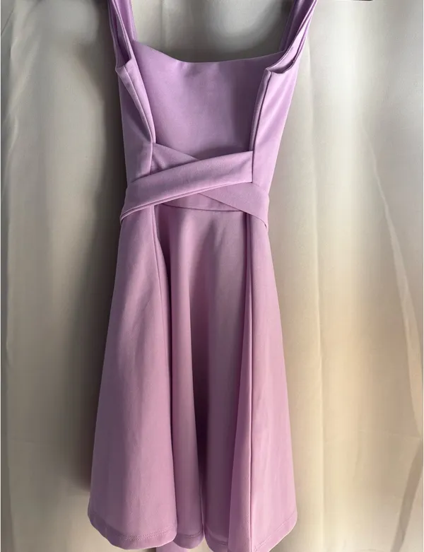 Lucy in the Sky Mini Lavender Dress - Image 2
