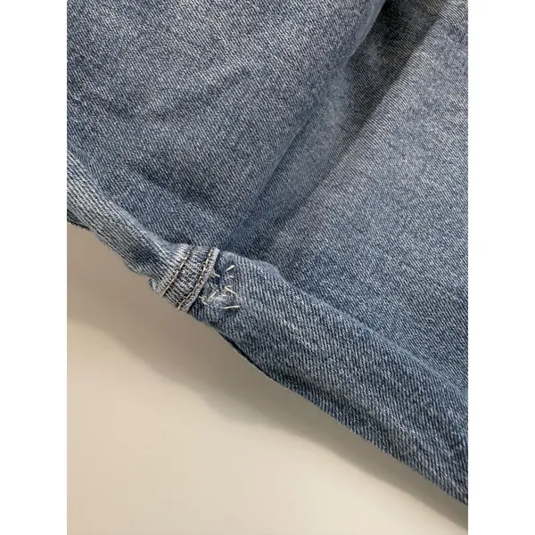 7 For All Mankind Peggi High‎ Waist Straight Leg Jeans Blue Denim Size 25 - Image 12