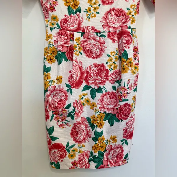 ASOS DESIGN Wiggle Mini Dress Floral Print NWT | Bright Summer Dress - Image 6