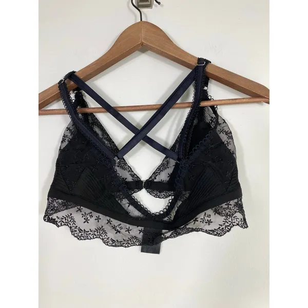 For Love & Lemons Skivvies Laurel Bralette- Small - Image 9