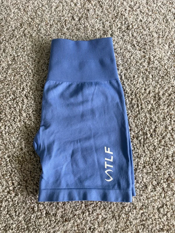 TLF Gym Shorts Blue - Image 2