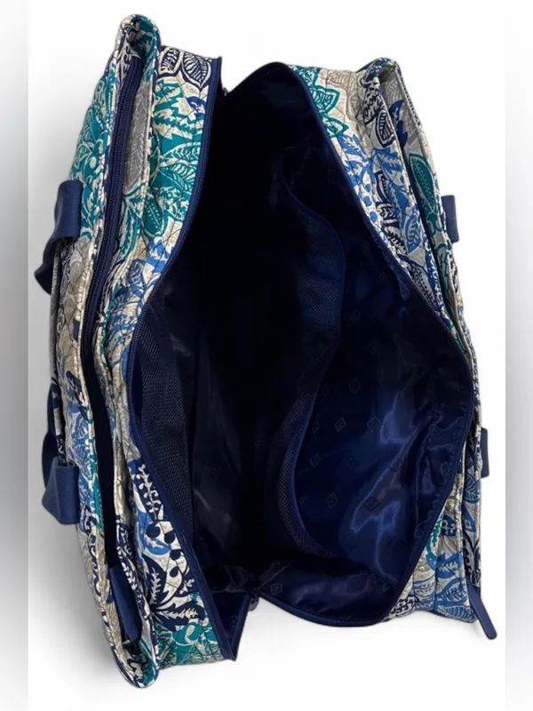 Vera Bradley Large Santiago Triple Compartment Travel Bag - Image 6