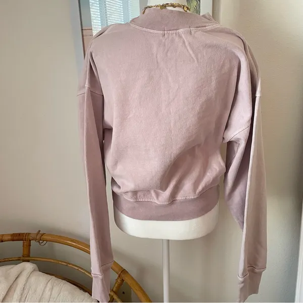 Talentless Pastel Airbrush Cropped Sweatshirt in Medium - Image 4