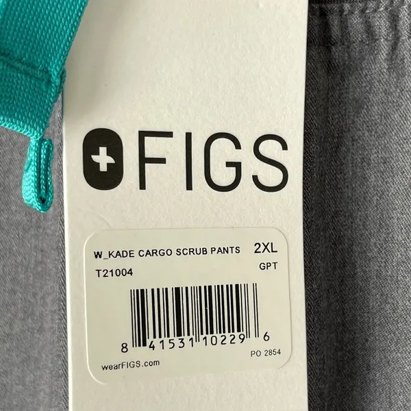 Figs Kade cargo scrub pants graphite grey XXL NEW - Image 9