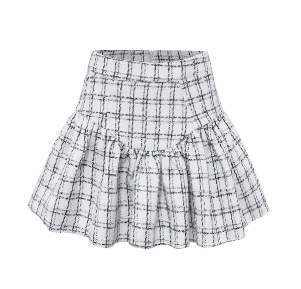 Kendall + Kylie NWT Generation K Black & white tweed skirt. - Image 2