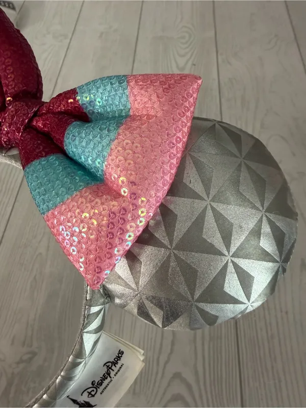 Disney Parks Epcot Spaceship Earth BubbleGum Wall Mickey Mouse Ears Headband - Image 7