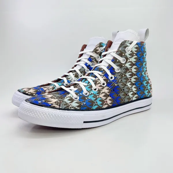 Converse x Missoni Chuck Taylor All Star High Top 10 Textured Knit 553436C NWOB - Image 4