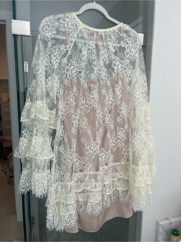 Show Me Your Mumu Joelle Mini Lace Dress size Large L - Image 6