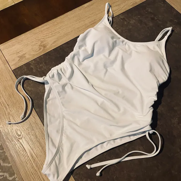 Womens One Piece Swimsuit Ruched High Cut Tummy Control Bathing Suit - Image 7