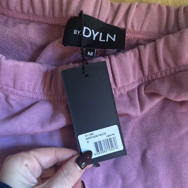 BY DYLN BARCODE PANTS Purple Size M - Image 3