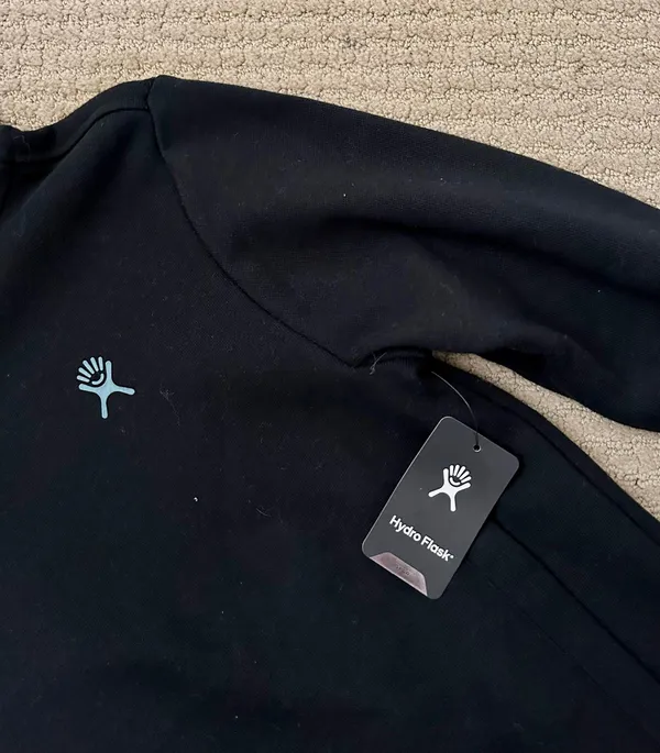 Hydro Flask Fleece Hoodie Black - Image 2