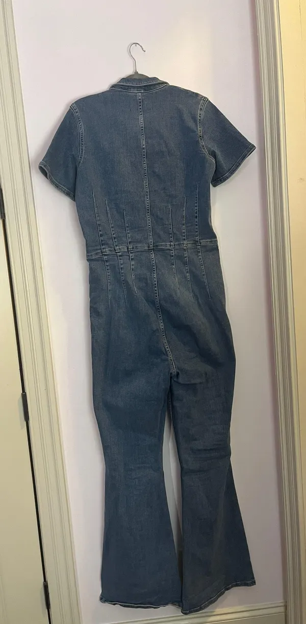 Free People Jayde Denim Jumpsuit - Image 4