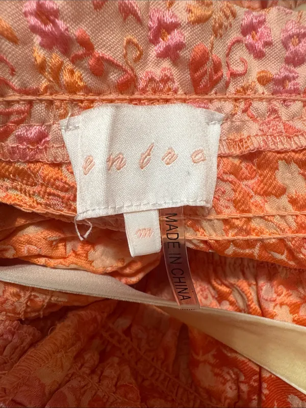entro Peach Floral Midi Dress - Image 6