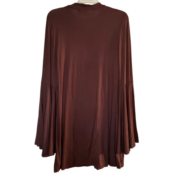 Women’s Free People Beach Dare to Dance Mini Dress in Brown Sz LG - Image 5