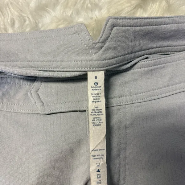 Lululemon Better Together Pants Women’s Size 8 Gray Slim Straight Lightweight - Image 5