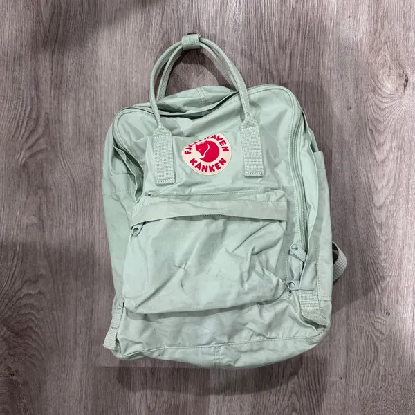Fjällräven Kanken Classic Bag Bookbag Back Pack Mint Green Outdoor GORP Core - Image 2