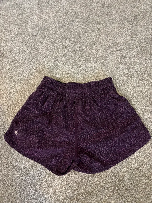 Lululemon Purple Tracker Shorts - Image 5