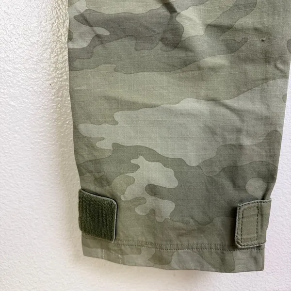 G Star Raw Danbury Field Cargo Pants Womens 26 Green Camo Utility Embroider Army - Image 7