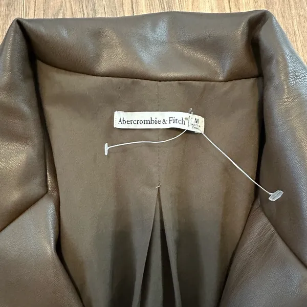 Abercrombie & Fitch Leather Blazer Dress - Image 5
