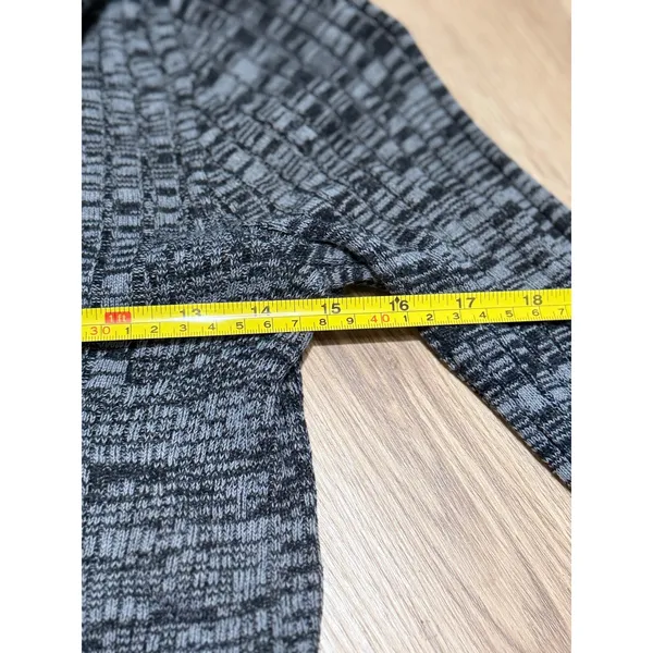 Aeropostale Womens‎ Gray Space Dye Turtleneck Ribbed Knit Sweater Size Large - Image 4