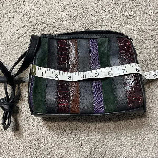 Accessory Works Vintage 80s/90s Patchworks Purse‎ - Image 8