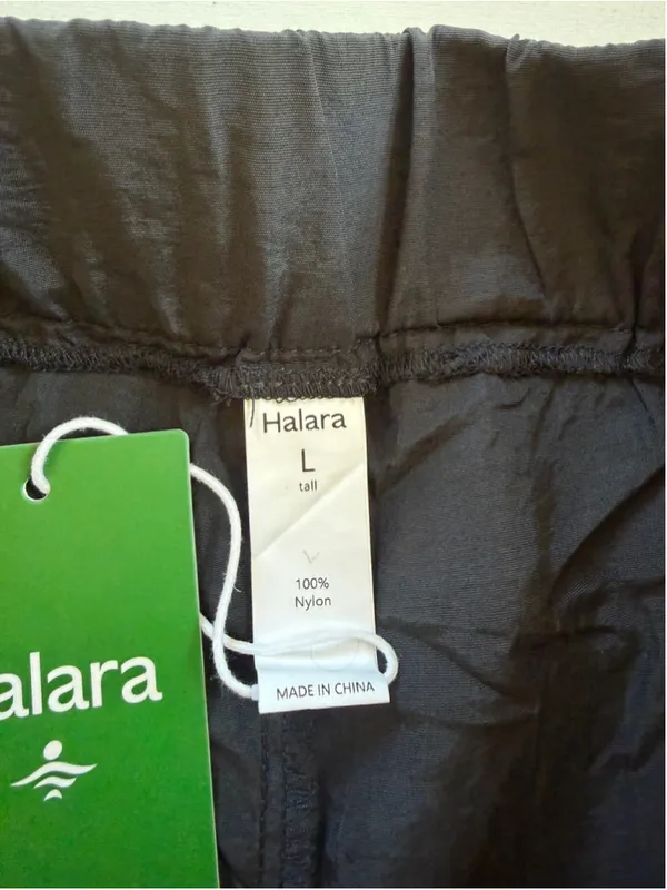 Size L (Tall) Halara Mid Rise Button Zipper Wide Leg Baggy Casual Cargo Pants - Image 7
