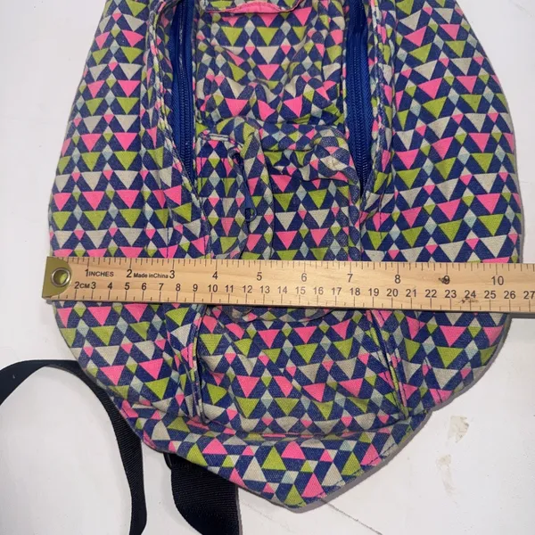 KAVU Rope‎ Sling Bag Geometric Print Gorpcore Outdoor Travel Hiking Backpack - Image 8