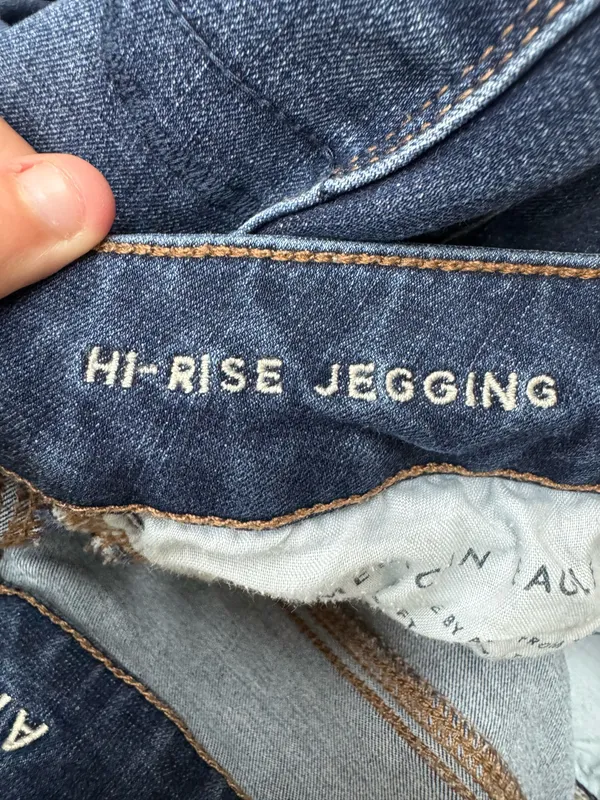 American Eagle 360 Next Level Stretch Hi-Rise Jegging Jeans Size 6 Long - Image 5